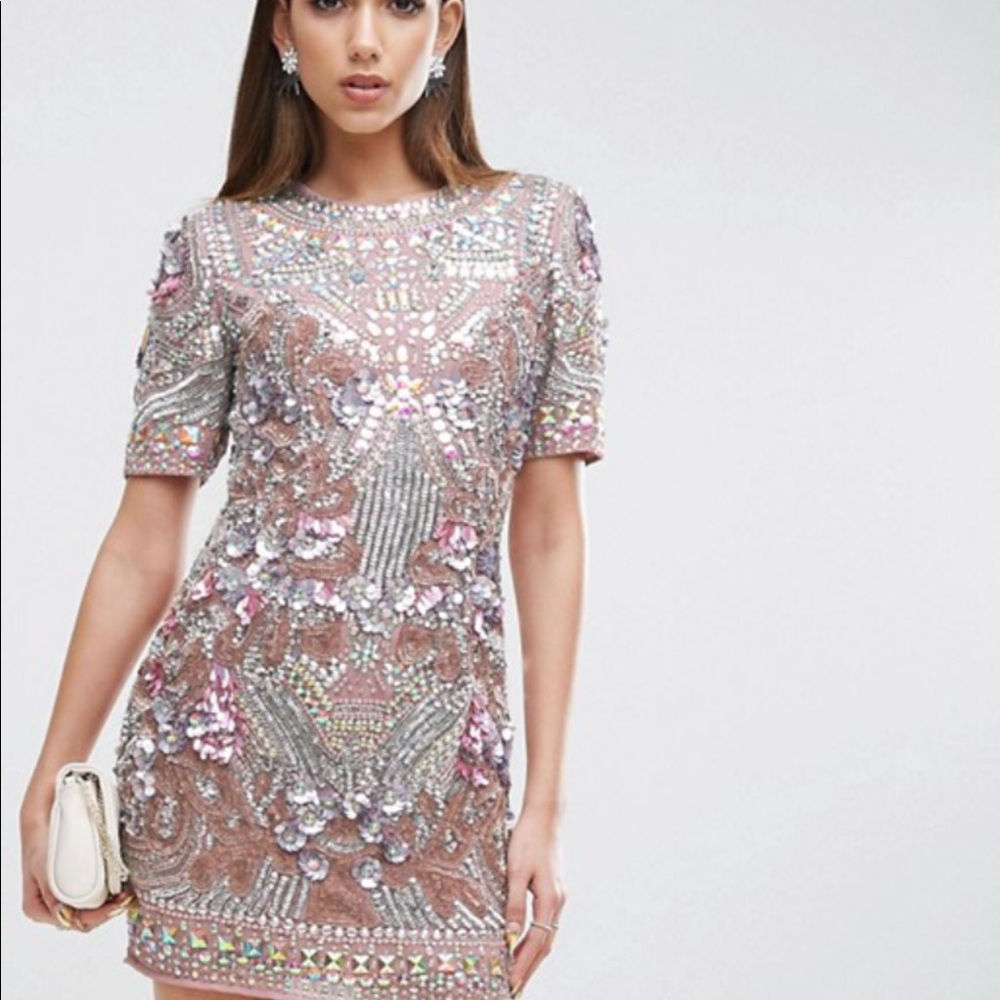 ASOS beautiful beaded dress.